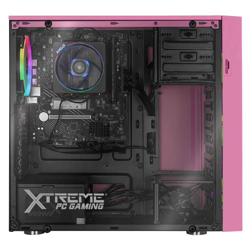 Foto 5 pulgar | Pc Gaming Xtreme Dragonfly Pink con Ryzen 9 7900 32GB DDR5 SSD 1TB y WiFi