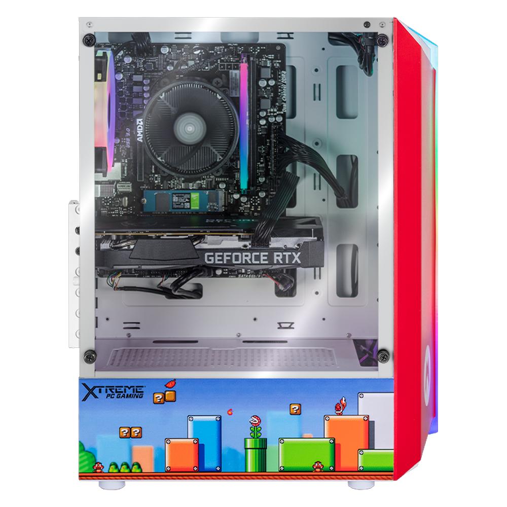 Foto 7 pulgar | Xtreme Pc Gaming Geforce Rtx 3050 Amd Ryzen 5 5600x 16gb Ssd 1tb Wifi Mario