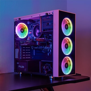 Foto 6 | Xtreme Pc Gaming Geforce Rtx 4060 Amd Ryzen 5 5500 32gb Ssd 1tb Wifi Dragonfly Pink