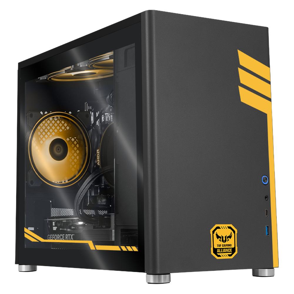 Foto 2 pulgar | Pc Gaming Xtreme Asus Tuf Geforce Rtx 4060 Amd Ryzen 5 5500 16gb Ssd 1tb Wifi Grey