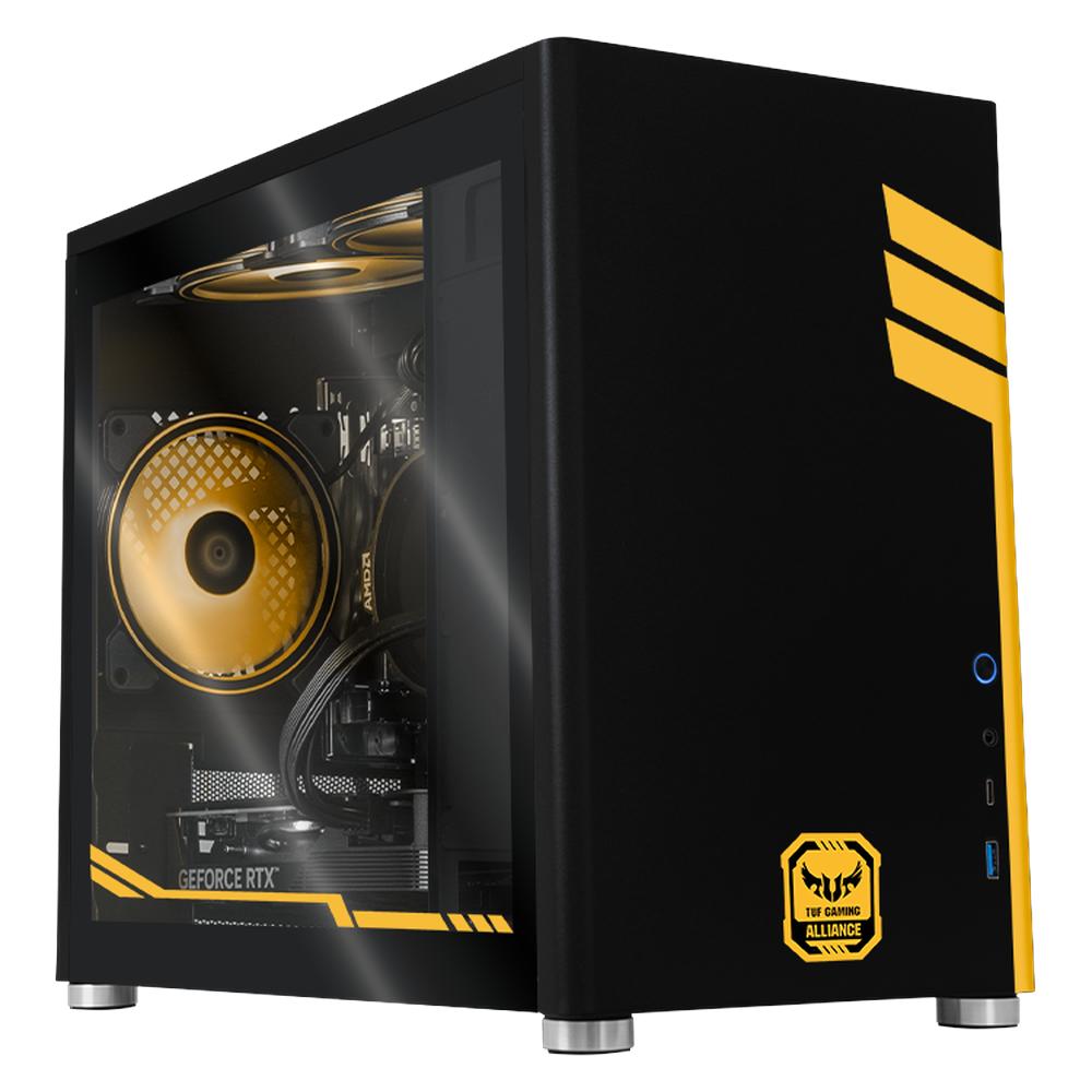 Foto 2 pulgar | Xtreme Pc Gaming Asus Tuf Geforce Rtx 4060 Amd Ryzen 5 5500 16gb Ssd 1tb Wifi Black