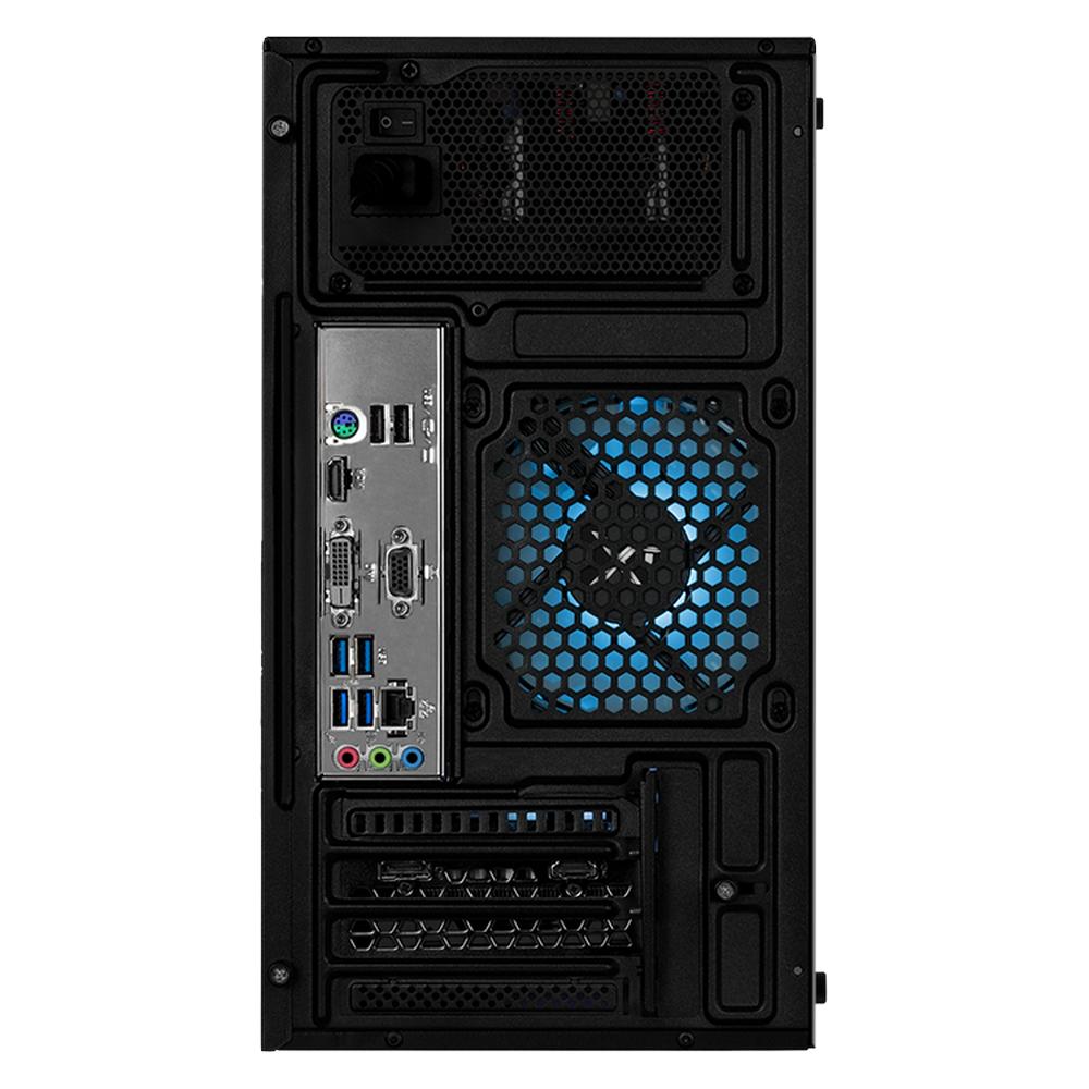 Foto 4 pulgar | Xtreme Pc Gaming Amd Radeon Rx 6500 Xt Ryzen 5 5500 16gb Ssd 1tb Wifi Air Max M2 Black