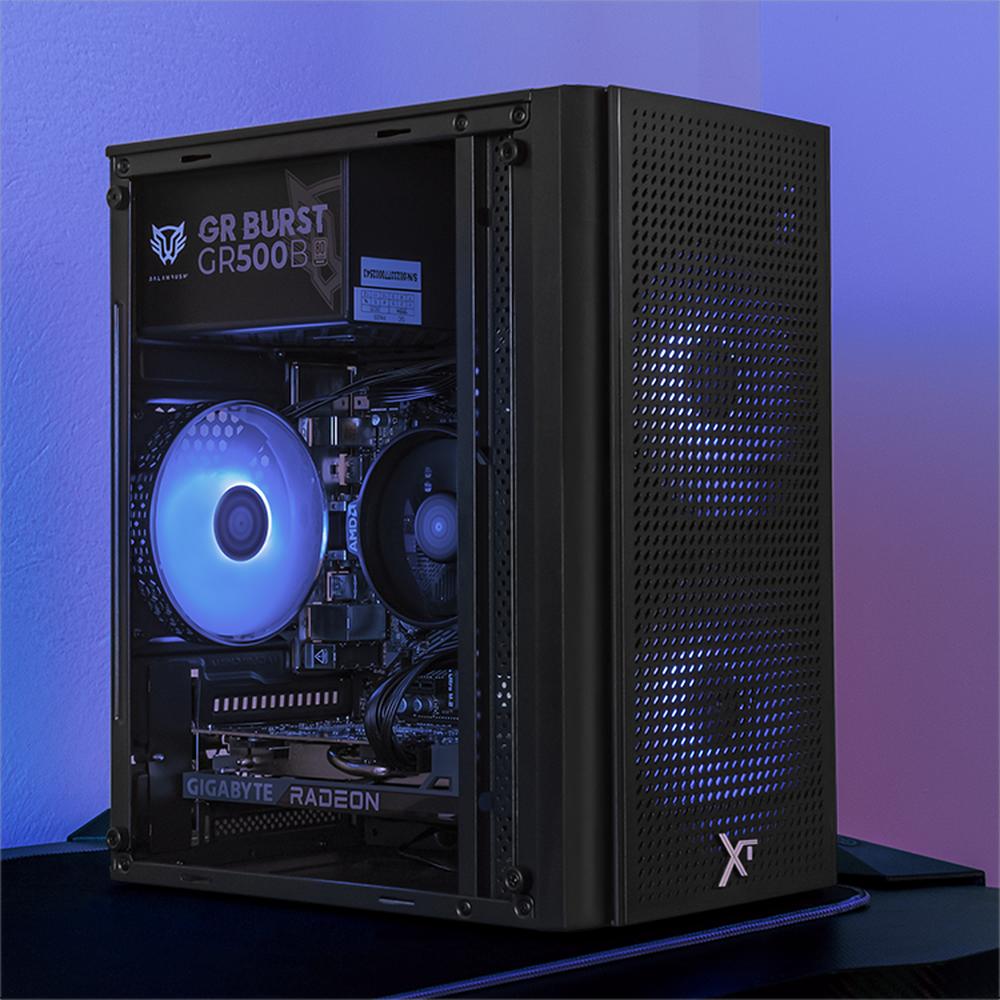 Foto 7 pulgar | Xtreme Pc Gaming Amd Radeon Rx 6500 Xt Ryzen 5 5500 16gb Ssd 1tb Wifi Air Max M2 Black