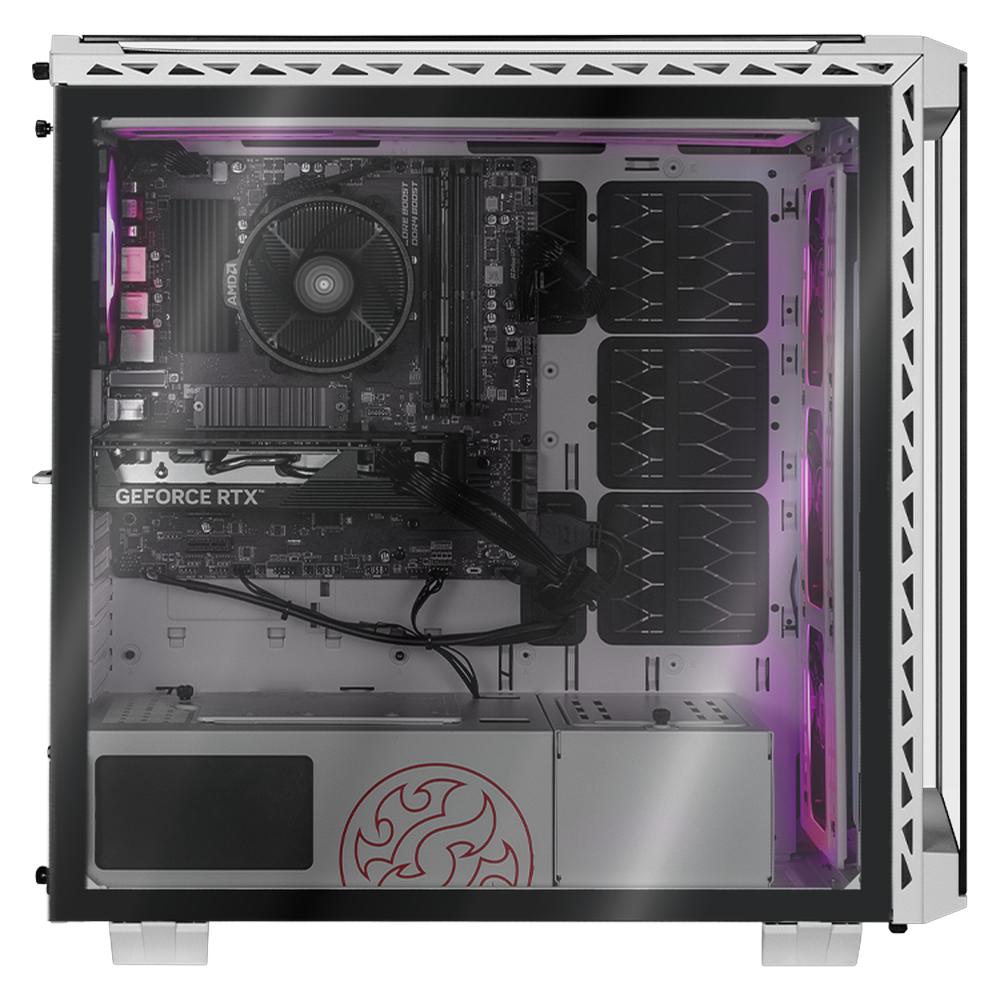 Foto 4 | CPU Xtreme Pc Gaming Xpg Geforce Rtx 4060 Amd Ryzen 7 5700 32gb Ssd 1tb Wifi Battlecruiser White
