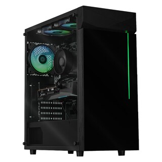 Foto 1 | Xtreme Pc Gaming Gigabyte Amd Radeon Rx 7600 Ryzen 7 5700 32gb Ssd 1tb Wifi C200 Black