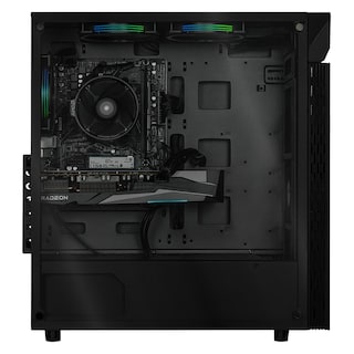 Foto 4 | Xtreme Pc Gaming Gigabyte Amd Radeon Rx 7600 Ryzen 7 5700 32gb Ssd 1tb Wifi C200 Black
