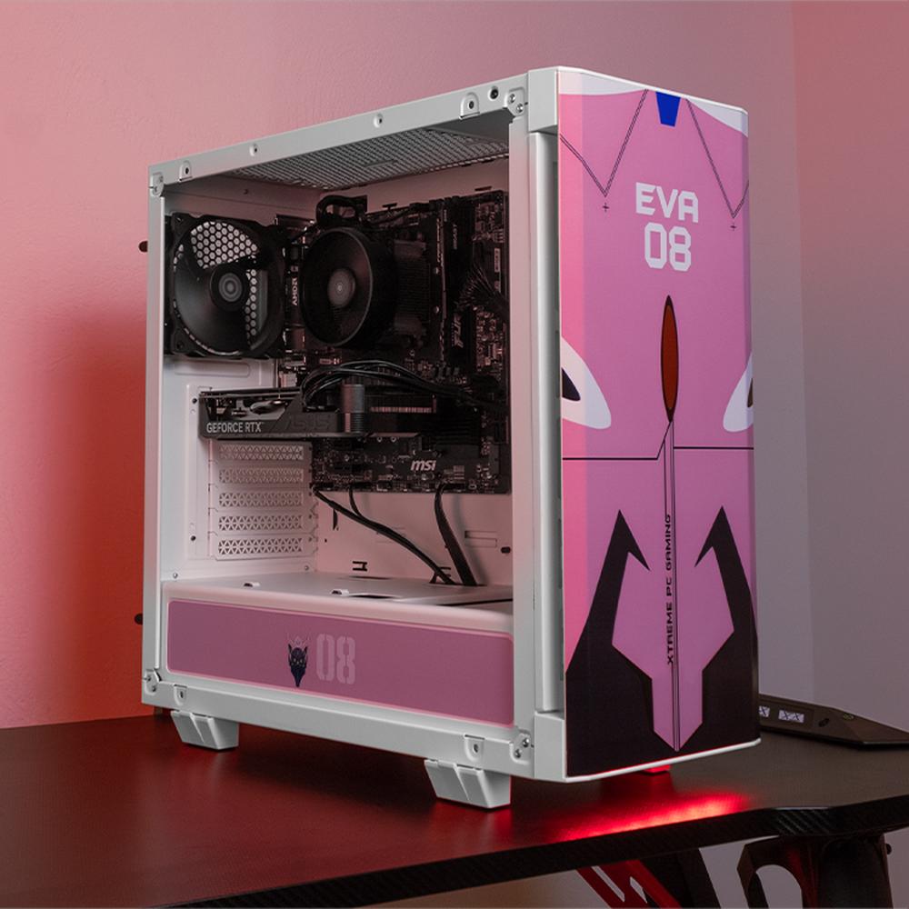 Foto 7 pulgar | Xtreme Pc Gaming Geforce Rtx 4060 Amd Ryzen 7 5700 32gb Ssd 1tb Wifi Evangelion 08