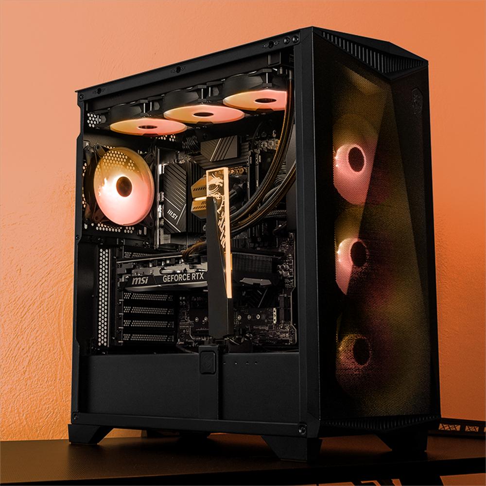 Foto 7 pulgar | Xtreme Pc Gaming Msi Geforce Rtx 4070 Ti Super Intel Core I9 14900kf 64gb Ddr5 Ssd 2tb Sistema Liquido Wifi Airflow