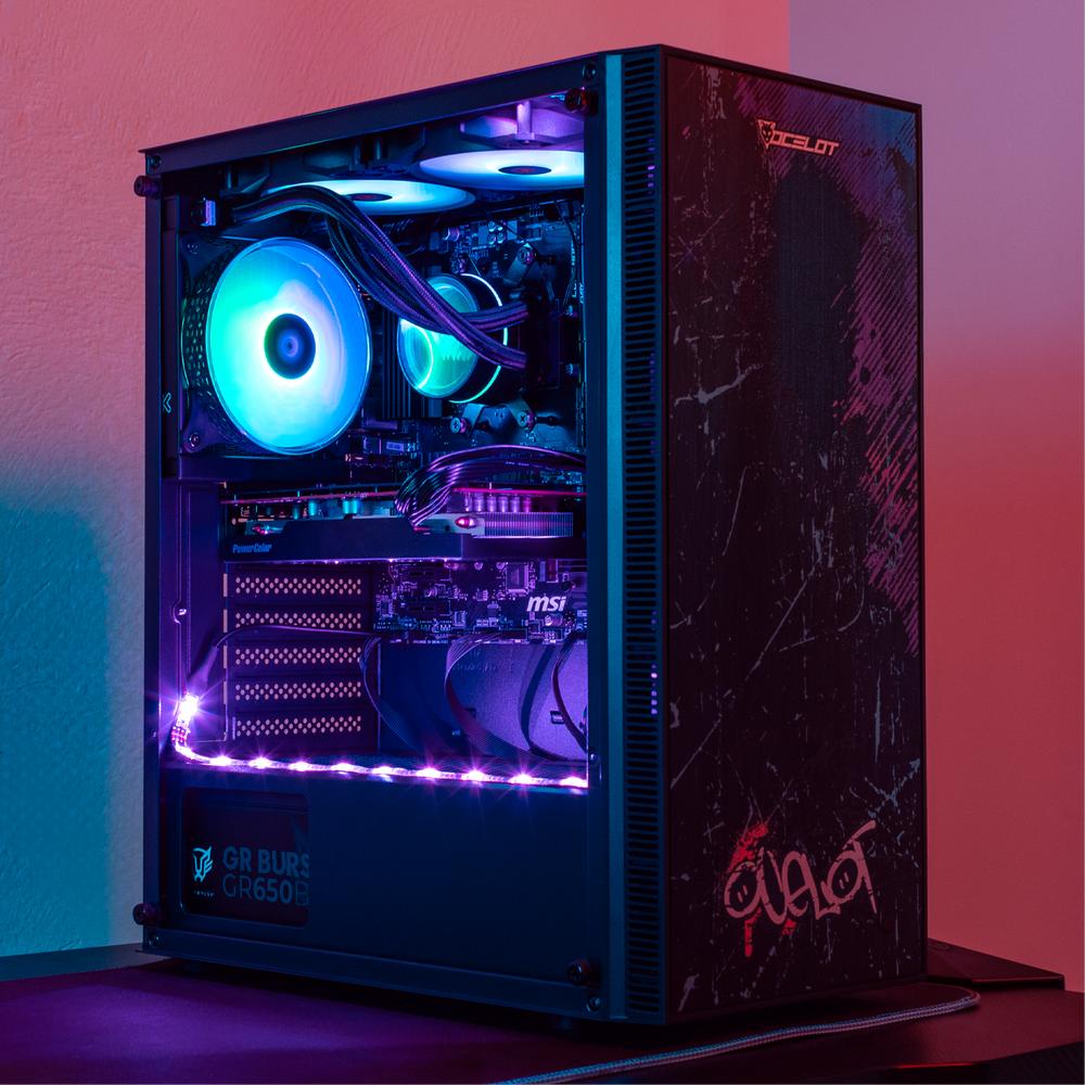 Foto 7 pulgar | Xtreme Pc Gaming Amd Radeon Rx 7600 Ryzen 7 5700x 32gb Ssd 1tb Sistema Liquido Wifi Cyberpunk