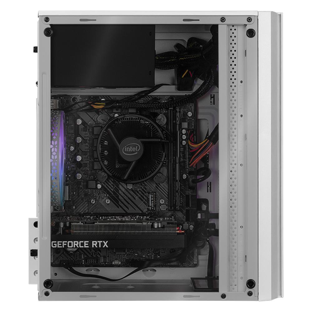 Foto 5 pulgar | Xtreme Pc Gaming Geforce Rtx 3050 Intel Core I3 10105f 16gb Ssd 1tb Wifi Air Max White
