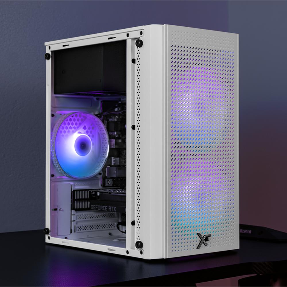Foto 7 pulgar | Xtreme Pc Gaming Geforce Rtx 3050 Intel Core I3 10105f 16gb Ssd 1tb Wifi Air Max White