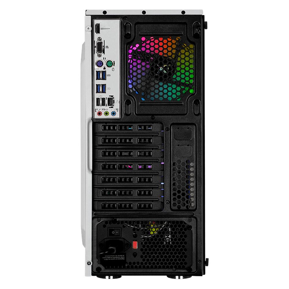 Foto 4 pulgar | Xtreme Pc Gaming Amd Radeon 780m Ryzen 7 8700g 32gb Ddr5 Ssd 1tb Wifi Dragonfly White