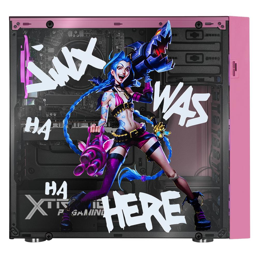 Foto 5 pulgar | Xtreme Pc Gaming Amd Radeon Rx 7600 Ryzen 7 5700 32gb Ssd 1tb Wifi Jinx Edition