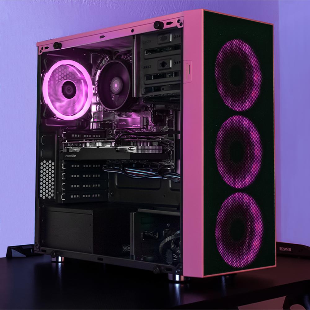 Foto 7 pulgar | Xtreme Pc Gaming Amd Radeon Rx 7600 Ryzen 7 5700 32gb Ssd 1tb Wifi Jinx Edition