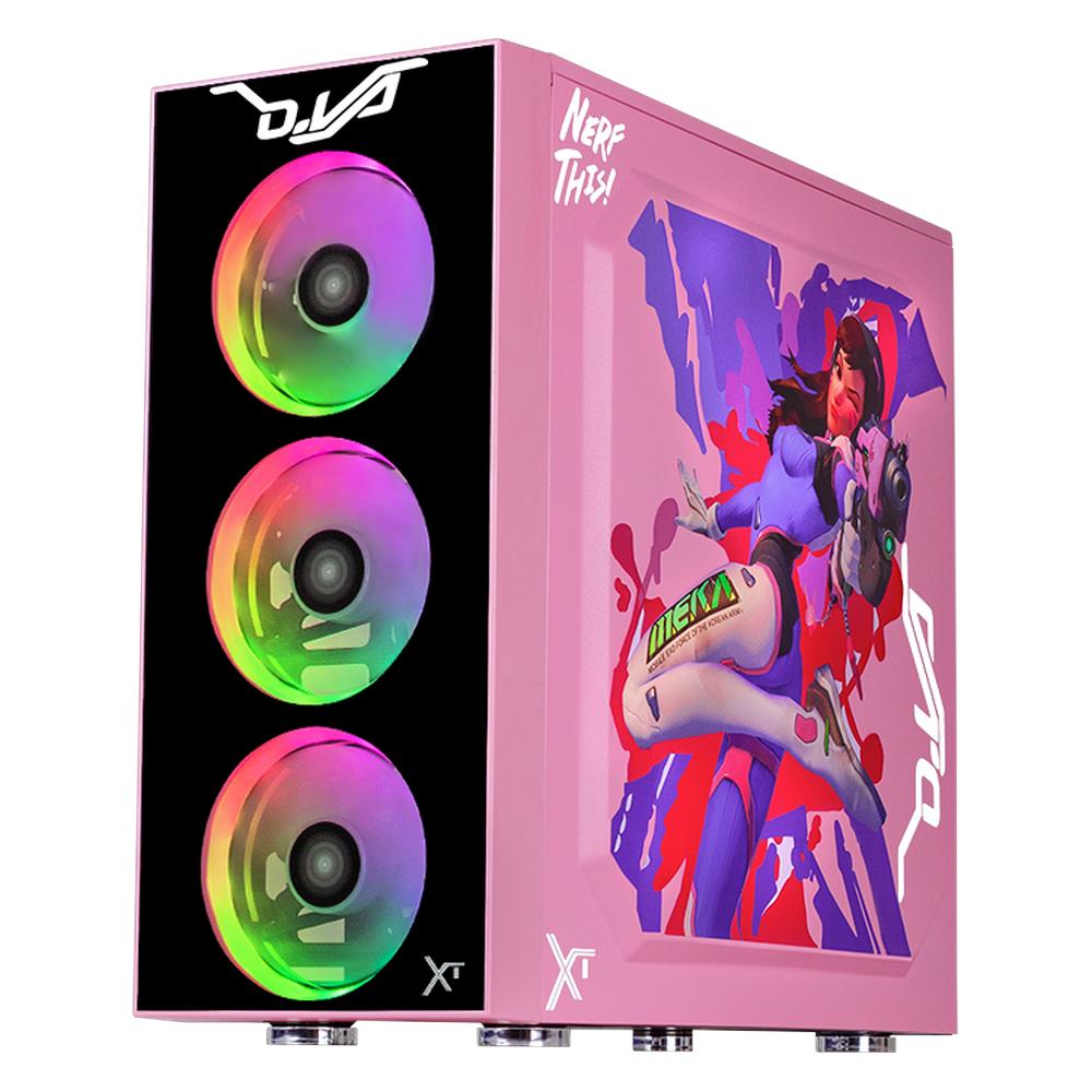 Foto 3 pulgar | Xtreme Pc Gaming Amd Radeon Rx 7600 Ryzen 7 5700 32gb Ssd 1tb Wifi D.va Meka