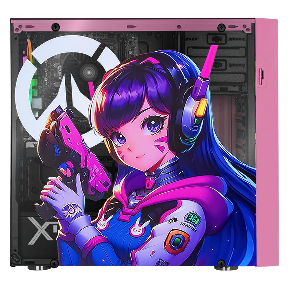 Foto 5 pulgar | Xtreme Pc Gaming Amd Radeon Rx 7600 Ryzen 7 5700 32gb Ssd 1tb Wifi D.va Meka