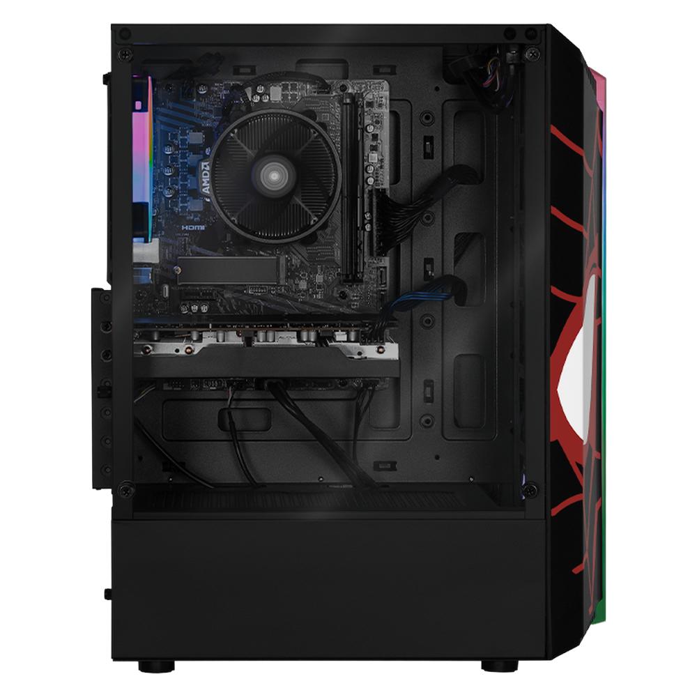 Foto 5 pulgar | Xtreme Pc Gaming Amd Radeon Rx 7600 Ryzen 7 5700 32gb Ssd 1tb Wifi Spider-man Morales