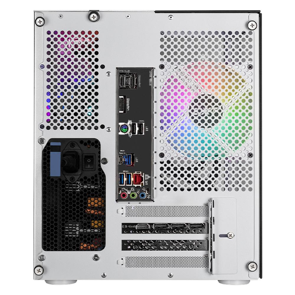 Foto 4 pulgar | Pc Gamer Dxtgaming Geforce Rtx 4060 Ti Amd Ryzen 7 8700f 32gb Ddr5 Ssd 1tb Wifi Titan T7 Silver