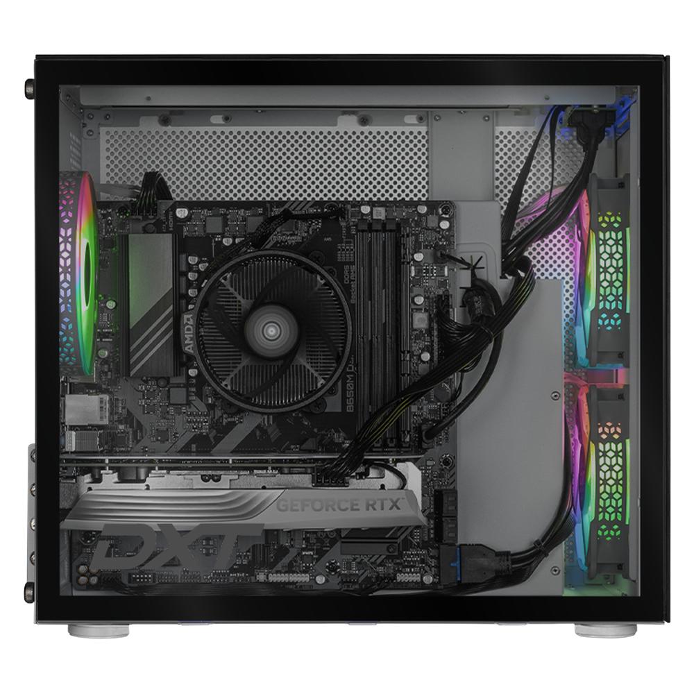 Foto 5 pulgar | Pc Gamer Dxtgaming Geforce Rtx 4060 Ti Amd Ryzen 7 8700f 32gb Ddr5 Ssd 1tb Wifi Titan T7 Silver