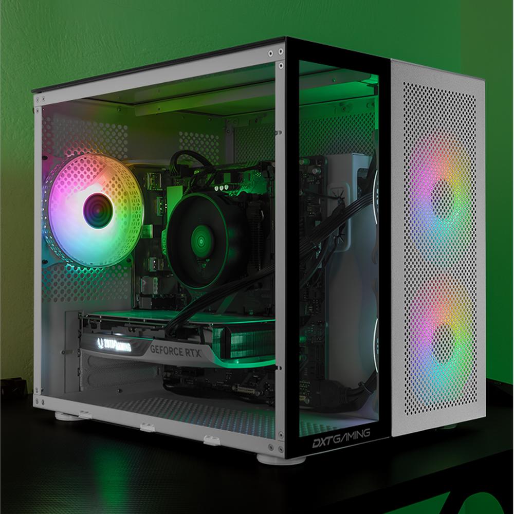Foto 7 pulgar | Pc Gamer Dxtgaming Geforce Rtx 4060 Ti Amd Ryzen 7 8700f 32gb Ddr5 Ssd 1tb Wifi Titan T7 Silver