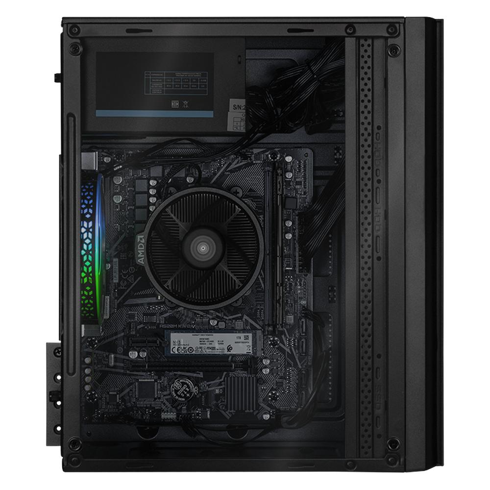 Foto 5 pulgar | Xtreme Pc Gaming Amd Radeon Vega Renoir Ryzen 7 5700g 32GB Ssd 1tb Wifi Air Max Black