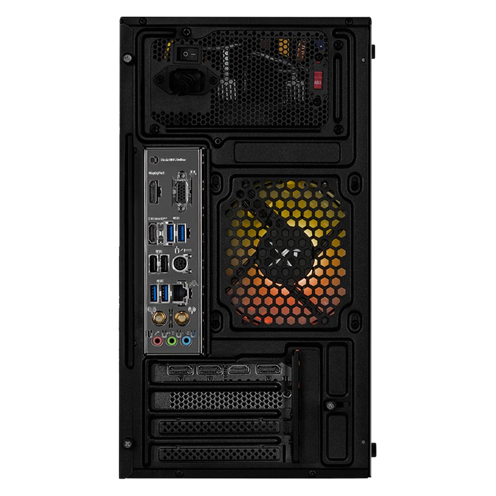Foto 4 pulgar | Xtreme PC Gaming Geforce RTX 4060 AMD Ryzen 7 5700 32 GB SSD 1 TB Wifi Air Max Black