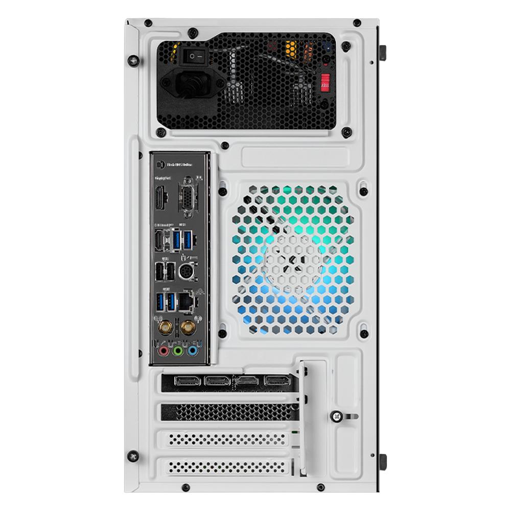 Foto 4 pulgar | Xtreme PC Gaming Geforce RTX 4060 AMD Ryzen 7 5700 32 GB SSD 1 TB Wifi Air Max White
