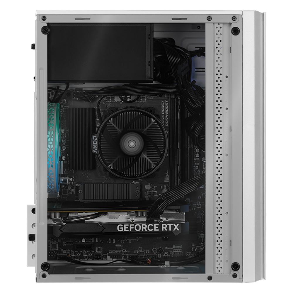 Foto 5 pulgar | Xtreme PC Gaming Geforce RTX 4060 AMD Ryzen 7 5700 32 GB SSD 1 TB Wifi Air Max White
