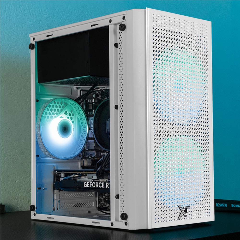 Foto 7 pulgar | Xtreme PC Gaming Geforce RTX 4060 AMD Ryzen 7 5700 32 GB SSD 1 TB Wifi Air Max White