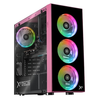 Foto 1 | Xtreme Pc Gaming Amd Radeon Rx 7600 Intel Core I5 12400f 32gb Ssd 1tb Wifi Dragonfly Pink