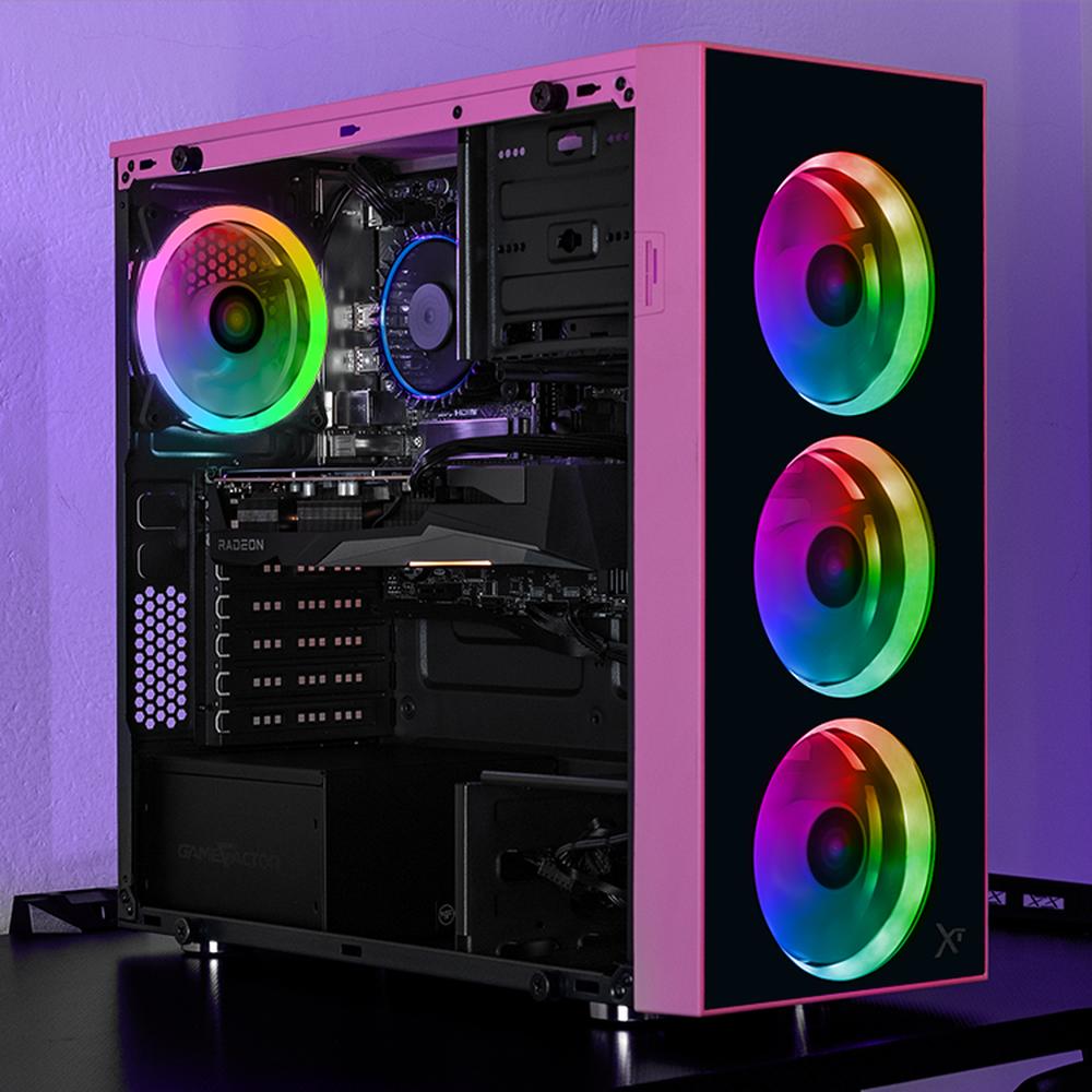 Foto 6 | Xtreme Pc Gaming Amd Radeon Rx 7600 Intel Core I5 12400f 32gb Ssd 1tb Wifi Dragonfly Pink
