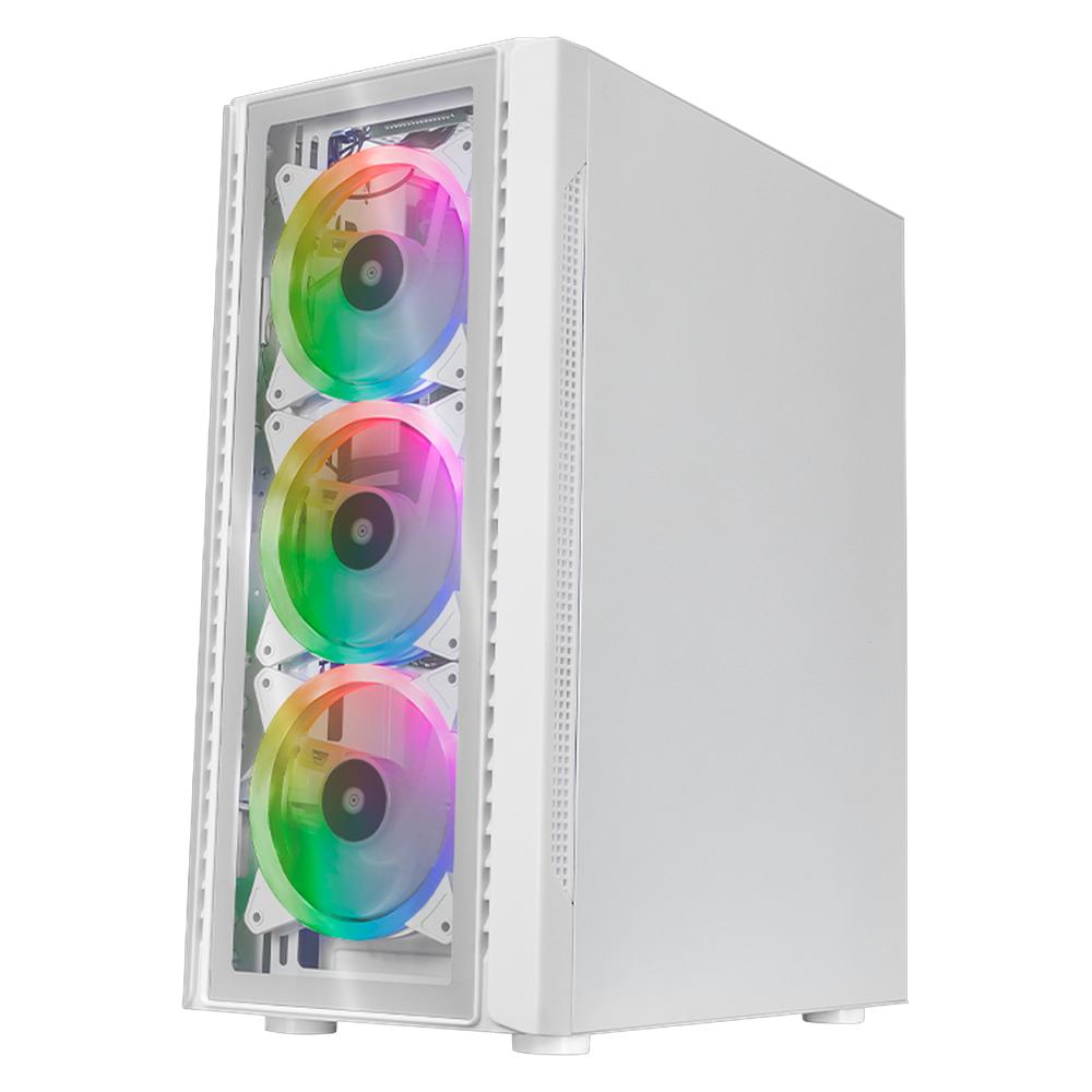 Foto 2 | Cpu Xtreme Pc Gaming Amd Radeon Rx 7600 Intel Core I5 12400f 32gb Ssd 1tb Wifi Dragonfly 2 White