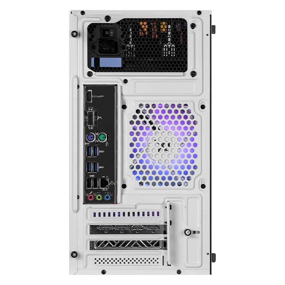 Foto 4 pulgar | Xtreme Pc Gaming Amd Radeon Rx 7600 Ryzen 5 8400f 32gb Ddr5 Ssd 1tb Wifi Air Max White