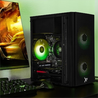 Foto 6 | Xtreme Pc Gaming Amd Radeon Rx 7600 Ryzen 5 8400f 32gb Ddr5 Ssd 1tb Monitor Curvo 27 165hz Wifi Air Max Black
