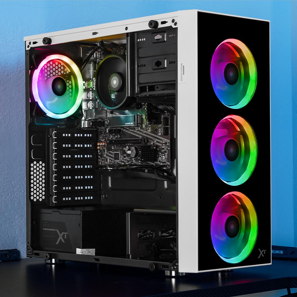 Foto 7 pulgar | Xtreme Pc Gaming Amd Radeon Vega Renoir Ryzen 7 5700g 16gb Ssd 1tb Wifi Dragonfly White