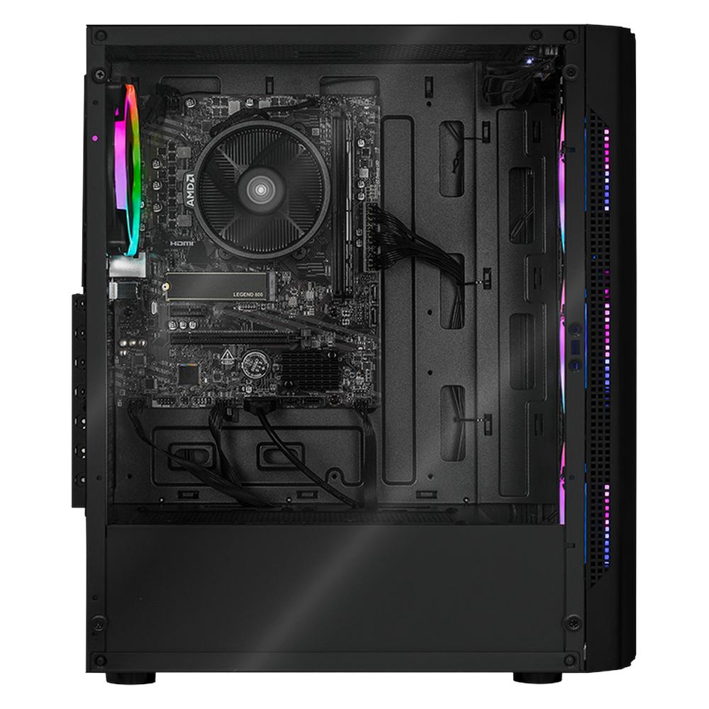 Foto 5 pulgar | Xtreme Pc Gaming Amd Radeon Vega Renoir Ryzen 7 5700g 16gb Ssd 1tb Wifi Dragonfly Mesh Black