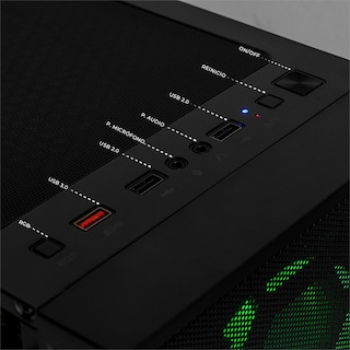 Foto 5 | Xtreme Pc Gaming Amd Radeon Vega Renoir Ryzen 7 5700g 16gb Ssd 1tb Wifi Dragonfly Mesh Black