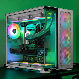 Foto 6 | Pc Gamer Dxtgaming Geforce Rtx 5080 Intel Core Ultra 9 285k 64gb Ddr5 Ssd 2tb Sistema Liquido Wifi Titan T5 Silver