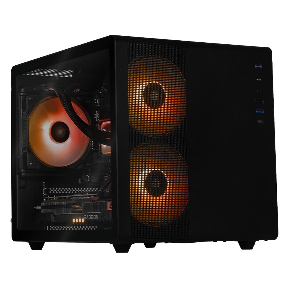 Xtreme Pc Gaming Amd Radeon Rx 7800 Xt Ryzen 9 7900x 32gb Ddr5 Ssd 2tb Sistema Liquido Wifi Tank Mini Black