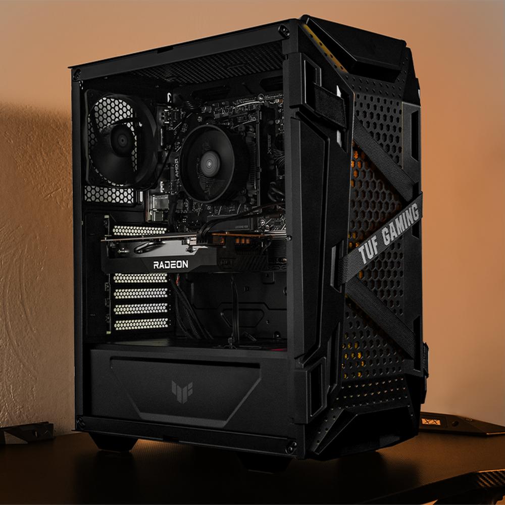 Foto 7 pulgar | Xtreme Pc Gaming Asus Tuf Amd Radeon Rx 7600 Ryzen 7 8700f 32gb Ddr5 Ssd 1tb Wifi