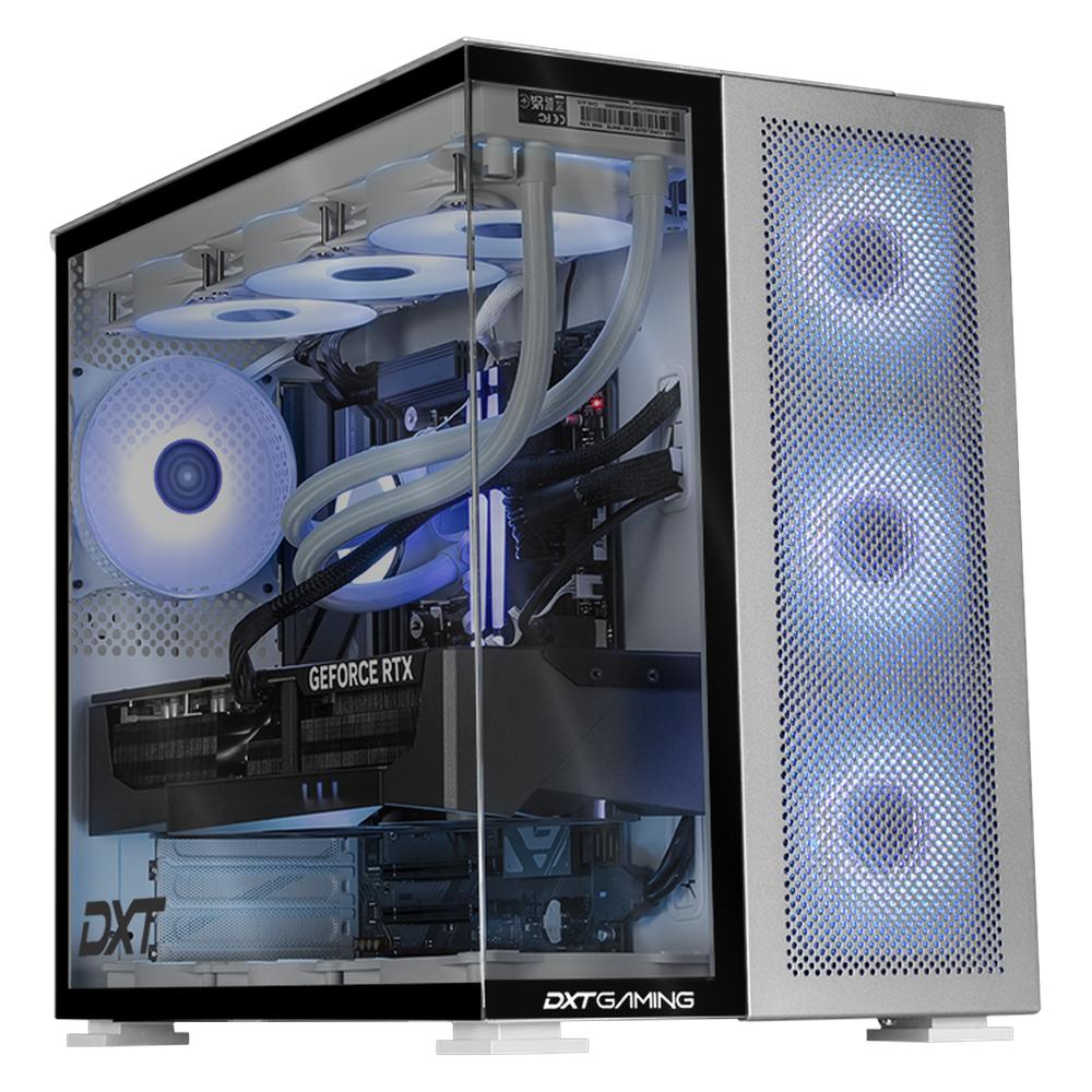 Pc Gamer Dxtgaming Geforce Rtx 5090 Amd Ryzen 7 9800x3d 64gb Ddr5 Ssd 2tb Sistema Liquido Wifi Titan T5 Silver