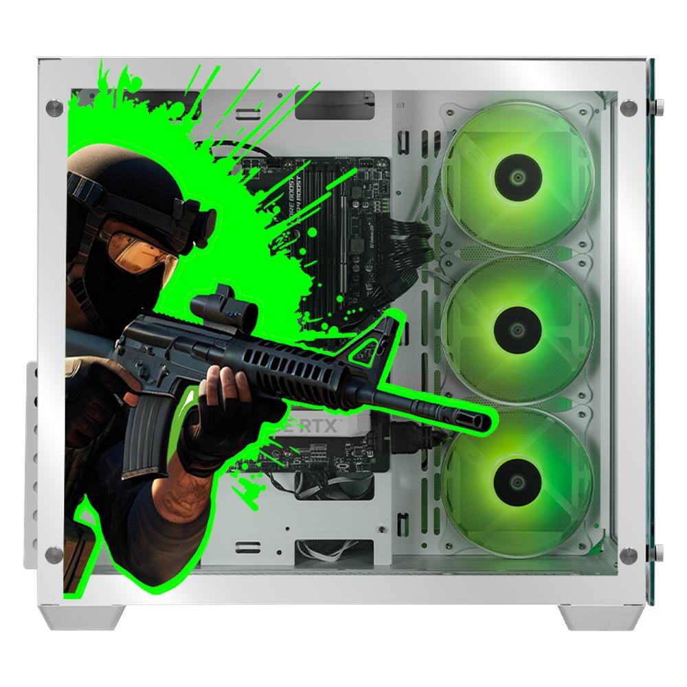 Foto 4 | Xtreme Pc Gaming Geforce Rtx 4060 Amd Ryzen 7 5700 32gb Ssd 1tb Wifi Counter Strike White