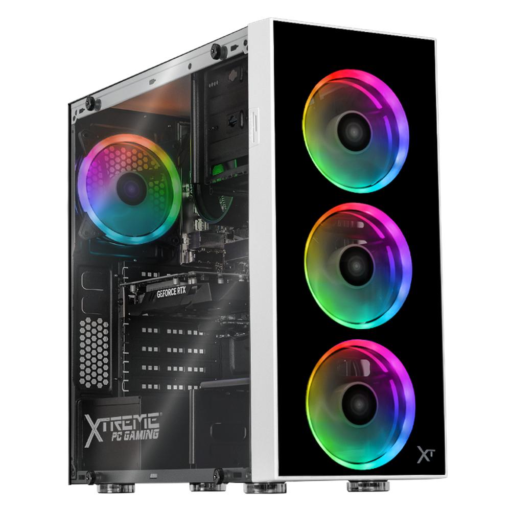 Foto 2 pulgar | Xtreme Pc Gaming Geforce Rtx 3050 Amd Ryzen 5 5500 16gb Ssd 1tb Wifi Dragonfly White