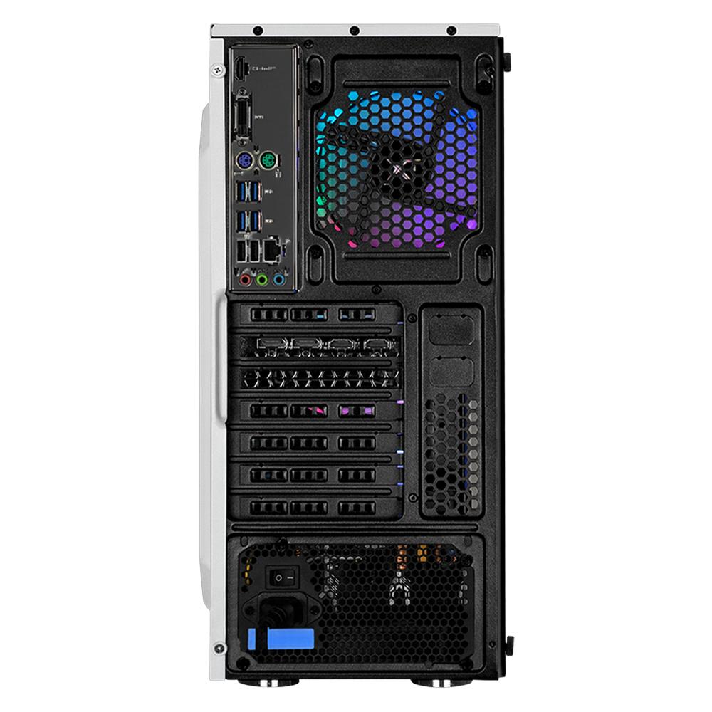 Foto 4 pulgar | Xtreme Pc Gaming Geforce Rtx 3050 Amd Ryzen 5 5500 16gb Ssd 1tb Wifi Dragonfly White