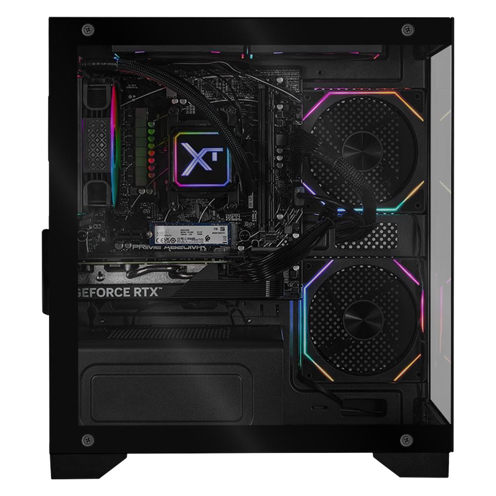 Foto 5 pulgar | Xtreme Pc Gaming Geforce Rtx 4060 Amd Ryzen 7 8700f 32gb Ddr5 Ssd 1tb Sistema Liquido Wifi Tank Perform Black