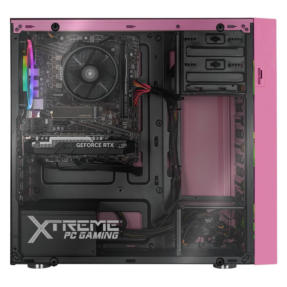 Foto 5 pulgar | Xtreme Pc Gaming Geforce Rtx 3050 Amd Ryzen 5 5500 16gb Ssd 1tb Wifi Dragonfly Pink