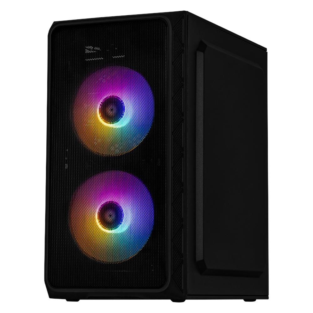Foto 3 pulgar | Xtreme Pc Gaming Amd Radeon Vega 7 Ryzen 5 5600gt 32gb Ssd 1tb Wifi Doom Pro Black