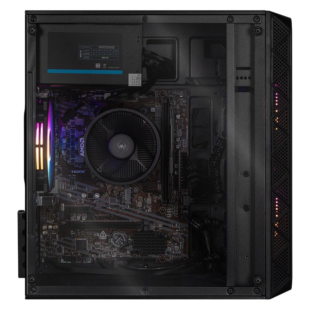 Foto 5 pulgar | Xtreme Pc Gaming Amd Radeon Vega 7 Ryzen 5 5600gt 32gb Ssd 1tb Wifi Doom Pro Black