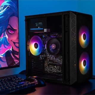 Foto 6 | Xtreme Pc Gaming Amd Radeon Vega 7 Ryzen 5 5600gt 32gb Ssd 1tb Wifi Doom Pro Black