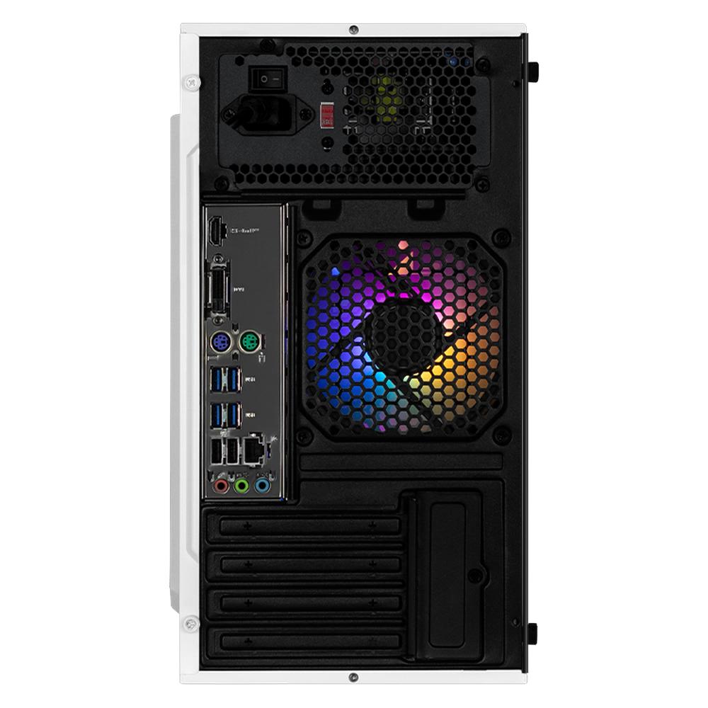 Foto 4 pulgar | Xtreme Pc Gaming Amd Radeon Vega 7 Ryzen 5 5600gt 32gb Ssd 1tb Wifi Doom Pro White